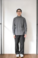 画像15: L.L.Bean (エルエルビーン) Carefree Unshrinkable Turtleneck [CHARCOAL HEATHER] (15)