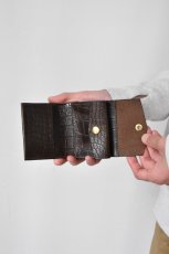 画像10: MASTER & Co. (マスターアンドコー) IBIZA MINI WALLET [CHOCO/CROCO] (10)