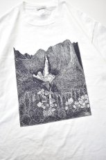画像4: 【SALE】Tom Killion (トムキリオン) S/S Tee Yosemite Falls [WHITE] (4)