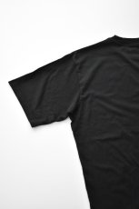 画像9: 【SALE】FLISTFIA (フリストフィア) Crew Neck T-shirt [MID BLACK] (9)