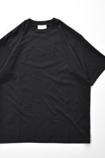 画像1: 【SALE】FLISTFIA (フリストフィア) Crew Neck T-shirt [MID BLACK] (1)
