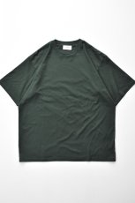 画像2: 【SALE】FLISTFIA (フリストフィア) Crew Neck T-shirt [DARK GREEN] (2)