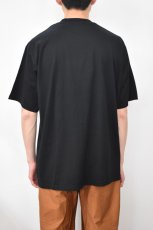 画像12: 【SALE】FLISTFIA (フリストフィア) Crew Neck T-shirt [MID BLACK] (12)