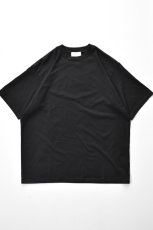 画像2: 【SALE】FLISTFIA (フリストフィア) Crew Neck T-shirt [MID BLACK] (2)