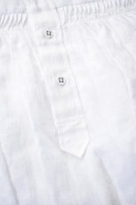 画像7: 【For WOMEN】Scye (サイ) Organic Linen Tucked Blouse [OFF WHITE] (7)