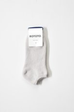 画像2: RoToTo (ロトト) Washi Pile Short Socks [3-colors] (2)