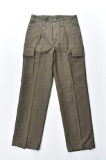 画像2: 80-90's GERMAN ARMY Moleskin Cargo Pants [DEADSTOCK] (2)