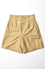 画像2: 90's ITALIAN ARMY Gurkha Shorts "Cotton Sateen" [DEADSTOCK] (2)