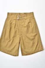 画像1: 90's ITALIAN ARMY Gurkha Shorts "Cotton Twill" [DEADSTOCK] (1)