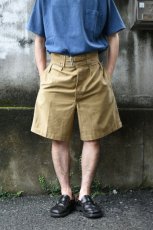 画像16: 90's ITALIAN ARMY Gurkha Shorts "Cotton Sateen" [DEADSTOCK] (16)