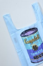 画像2: Chronicle Books (クロニクルブックス) PACKABLE TOTE -ANDY WARHOL- [SOUP CAN] (2)