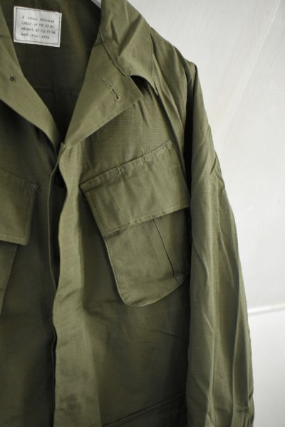 画像1: 70's US Army Jungle Fatigue Jacket [DEADSTOCK]