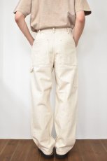 画像19: SOWBOW (ソウボウ) SOWBOW DOUBLE KNEE PAINTER PANTS 10oz HEMP [DENIM NATURAL] (19)