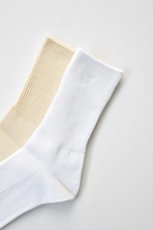 画像5: RoToTo (ロトト) ORGANIC DAILY 3 PACK RIBBED CREW SOCKS [2-colors] (5)