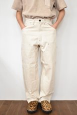 画像17: SOWBOW (ソウボウ) SOWBOW DOUBLE KNEE PAINTER PANTS 10oz HEMP [DENIM NATURAL] (17)