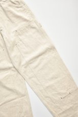 画像9: SOWBOW (ソウボウ) SOWBOW DOUBLE KNEE PAINTER PANTS 10oz HEMP [DENIM NATURAL] (9)