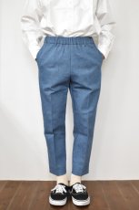 画像10: FLISTFIA (フリストフィア) Belted Trousers [WASHED INDIGO] (10)