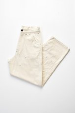 画像1: SOWBOW (ソウボウ) SOWBOW DOUBLE KNEE PAINTER PANTS 10oz HEMP [DENIM NATURAL] (1)