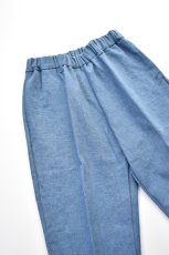 画像3: FLISTFIA (フリストフィア) Belted Trousers [WASHED INDIGO] (3)