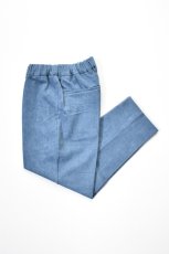 画像1: FLISTFIA (フリストフィア) Belted Trousers [WASHED INDIGO] (1)