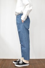 画像11: FLISTFIA (フリストフィア) Belted Trousers [WASHED INDIGO] (11)