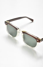 画像1: Scye SPECS (サイスペックス) OFFICER [COGNAC/GREEN] (1)