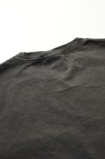 画像8: GOODWEAR (グッドウェア) L/S POCKET TEE PIGMENT DYE [BLACK] (8)