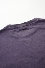 画像8: GOODWEAR (グッドウェア) L/S POCKET TEE PIGMENT DYE [PURPLE] (8)