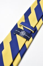 画像3: J.PRESS (ジェイプレス) REGIMENTAL TIE [NAVY/YELLOW] (3)