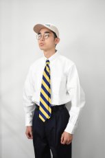 画像7: J.PRESS (ジェイプレス) REGIMENTAL TIE [NAVY/YELLOW] (7)