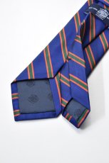 画像4: J.PRESS (ジェイプレス) REGIMENTAL TIE [NAVY/ORANGE/GREEN] (4)