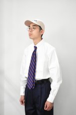 画像7: J.PRESS (ジェイプレス) REGIMENTAL TIE [NAVY/ORANGE/GREEN] (7)