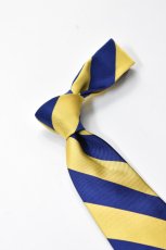 画像5: J.PRESS (ジェイプレス) REGIMENTAL TIE [NAVY/YELLOW] (5)