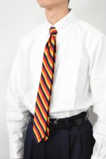 画像6: J.PRESS (ジェイプレス) REGIMENTAL TIE [RED/YELLOW/NAVY] (6)