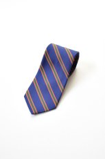 画像1: J.PRESS (ジェイプレス) REGIMENTAL TIE [NAVY/ORANGE/GREEN] (1)