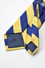 画像4: J.PRESS (ジェイプレス) REGIMENTAL TIE [NAVY/YELLOW] (4)