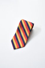 画像1: J.PRESS (ジェイプレス) REGIMENTAL TIE [RED/YELLOW/NAVY] (1)