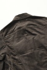 画像12: SCYE BASICS (サイベーシックス) SOLOTEX Stretch Corduroy Trucker Jacket [BROWN] (12)