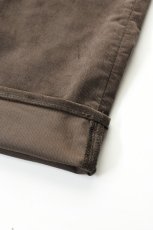 画像11: SCYE BASICS (サイベーシックス) SOLOTEX Stretch Corduroy Wide Leg Jeans [BROWN] (11)