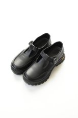 画像1: molle shoes (モールシューズ) F/L T-STRAP [BLACK] (1)