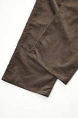 画像10: SCYE BASICS (サイベーシックス) SOLOTEX Stretch Corduroy Wide Leg Jeans [BROWN] (10)