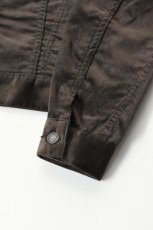 画像11: SCYE BASICS (サイベーシックス) SOLOTEX Stretch Corduroy Trucker Jacket [BROWN] (11)