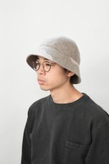 画像6: Indietro Association (インディエトロアソシエーション) Color Blocking Metro Hat [BEIGE] (6)