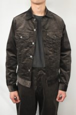 画像22: SCYE BASICS (サイベーシックス) SOLOTEX Stretch Corduroy Trucker Jacket [BROWN] (22)