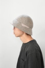 画像7: Indietro Association (インディエトロアソシエーション) Color Blocking Metro Hat [BEIGE] (7)