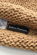 画像4: Indietro Association (インディエトロアソシエーション) Roll Knit Cap [BEIGE] (4)