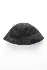 画像4: Indietro Association (インディエトロアソシエーション) Color Blocking Metro Hat [BLACK] (4)