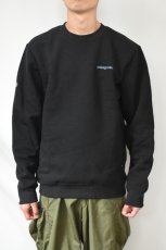 画像2: patagonia (パタゴニア) フィッツロイ・アイコン・アップライザル・クルー・スウェットシャツ [INK BLACK] (2)