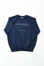 画像2: Progress Running Club (プログレスランニングクラブ)  LONDON SWEAT SHIRT [NAVY] (2)