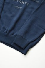 画像7: Progress Running Club (プログレスランニングクラブ)  LONDON SWEAT SHIRT [NAVY] (7)